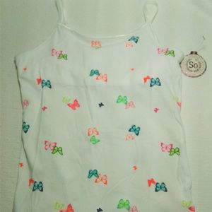 NWT SO Cutest Butterfly Cami!!